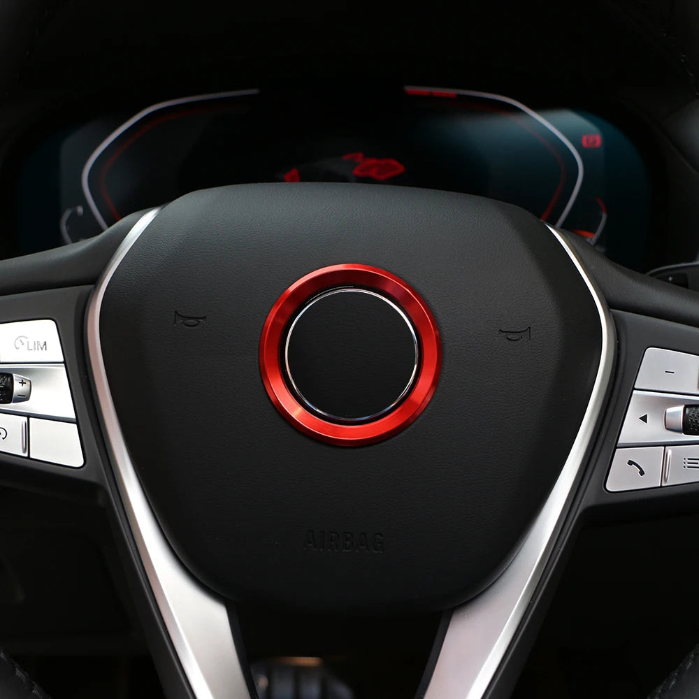 Sticker Logo Aluminium Volant – Pour BMW Série 1 2 3 5 X1 X3 X5 X6 (E36, E39, E46, E30, E60, E90, E92, F30…) HushBimmer