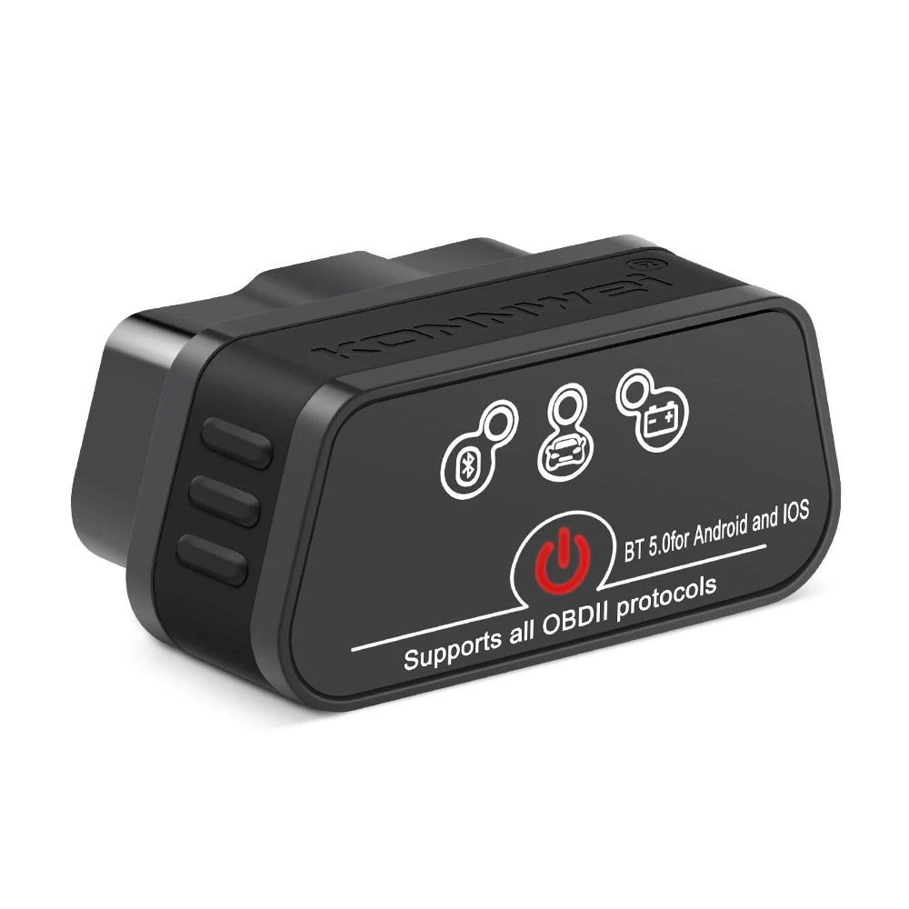 Scanner OBD2 Bluetooth KONNWEI – ELM327 V1.5 BT5.0 – Diagnostic Voiture iOS & Android HushBimmer