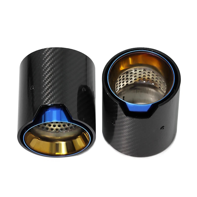 Embout d'échappement M Performance en fibre de carbone pour BMW 3 Series G20 G21 (320D, 330i, 320i) - Remplacement du silencieux HushBimmer