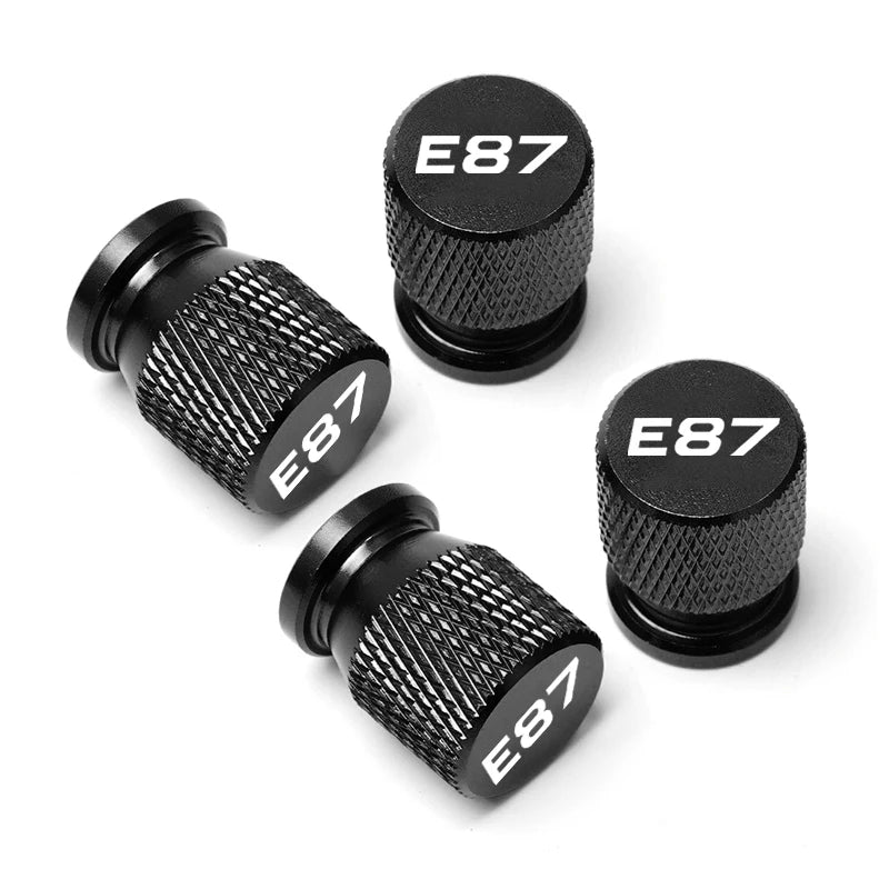 Bouchons de valves en alliage – BMW Série 3, 5, E34, E36, E39, E46, E60, E87, E90, F10 HushBimmer