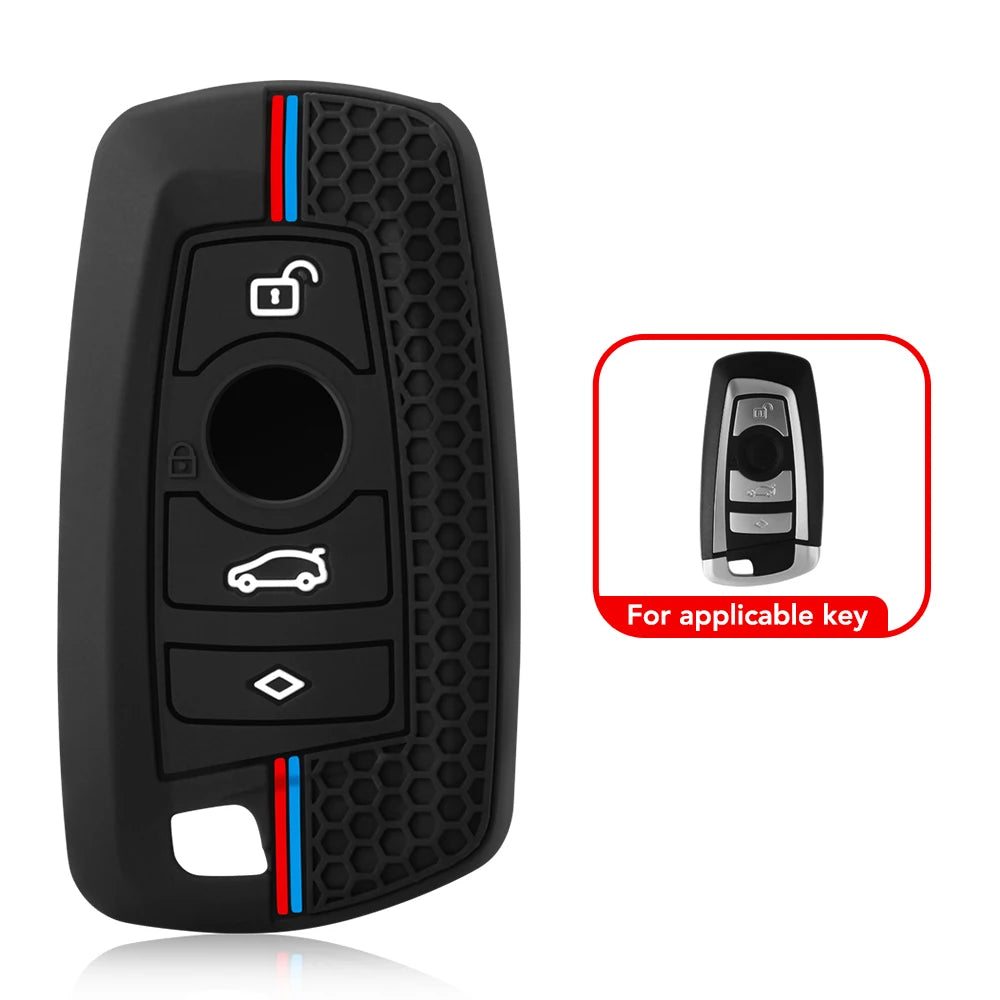 Housse Clé BMW Silicone – Protection Télécommande Série 1 à 7, X & Z HushBimmer