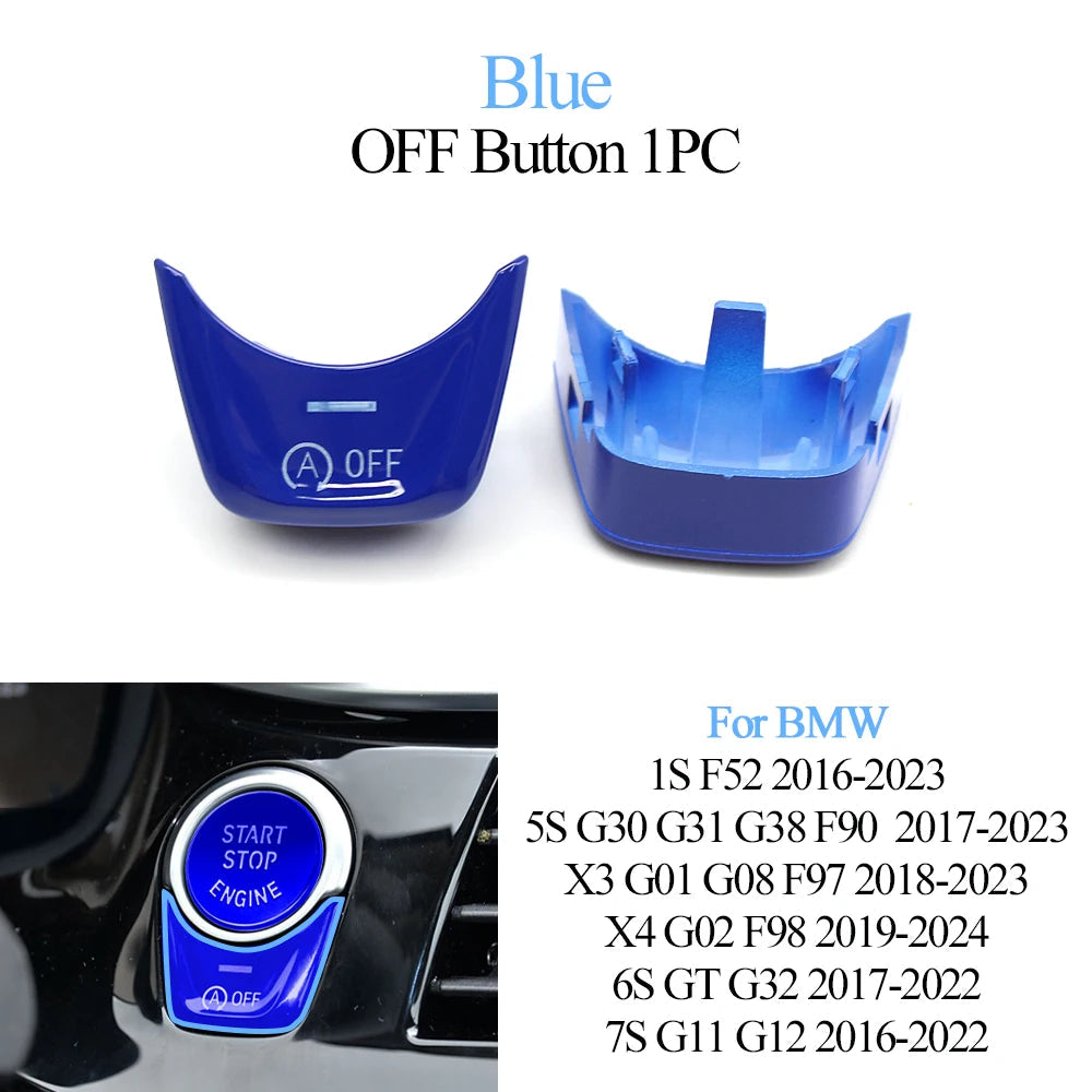 Cache Bouton Start/Stop & OFF pour BMW Série 1/5/6/7, X3, X4 – F et G Series HushBimmer