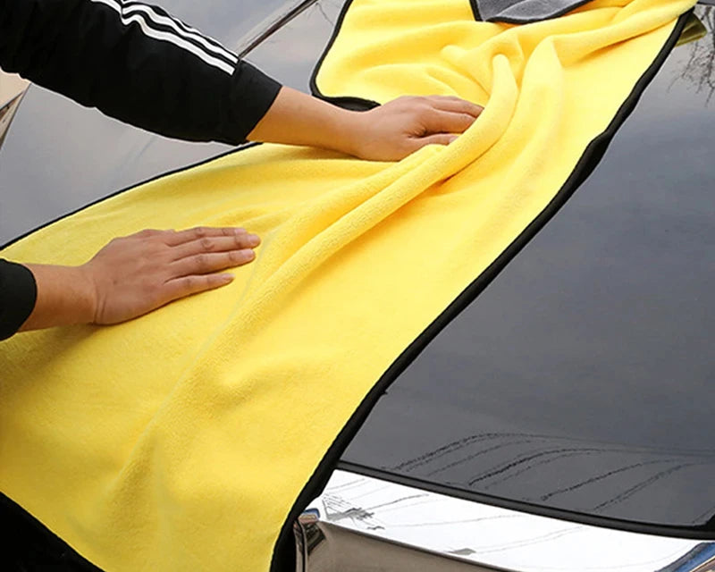 Serviette Microfibre Haut de Gamme – Lavage, Séchage et Détailing Voiture – Ultra Absorbante & Polyvalente HushBimmer