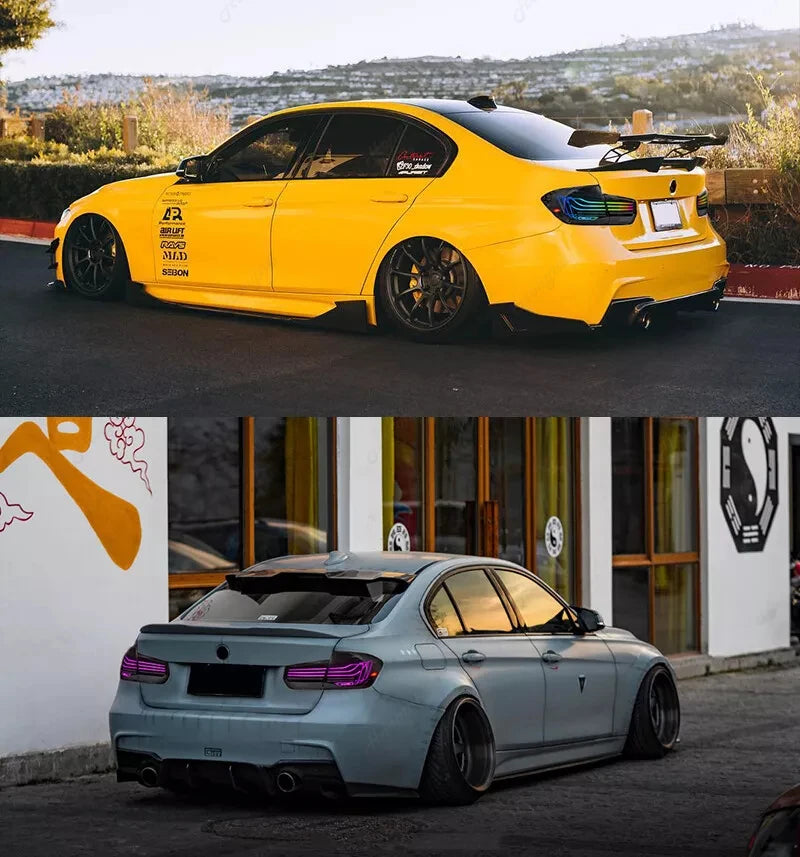 Feux arrière LED OLED – BMW Série 3 F30/F35 & M3 F80 (2013–2018) HushBimmer