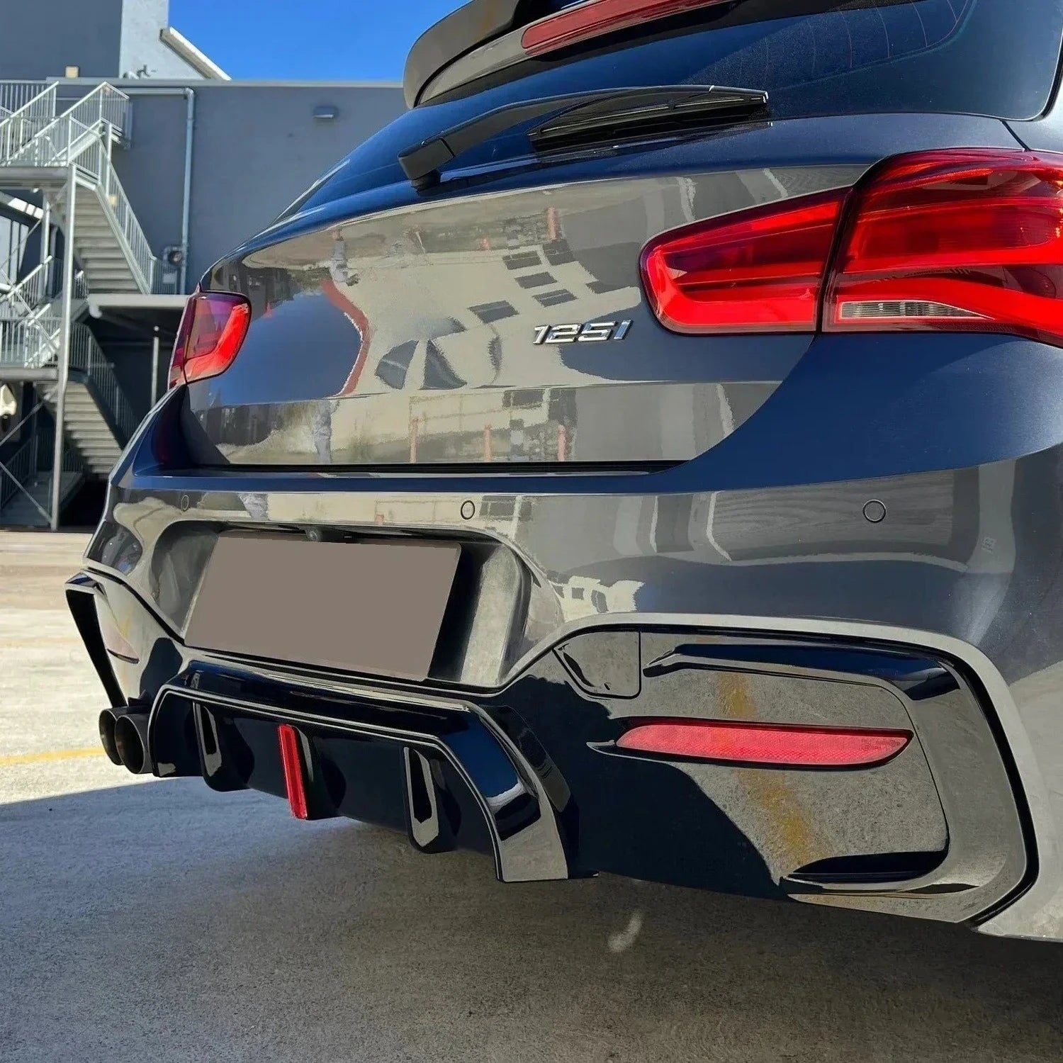 Diffuseur Arrière M Performance – BMW Série 1 F20 M Sport (2015–2019) HushBimmer