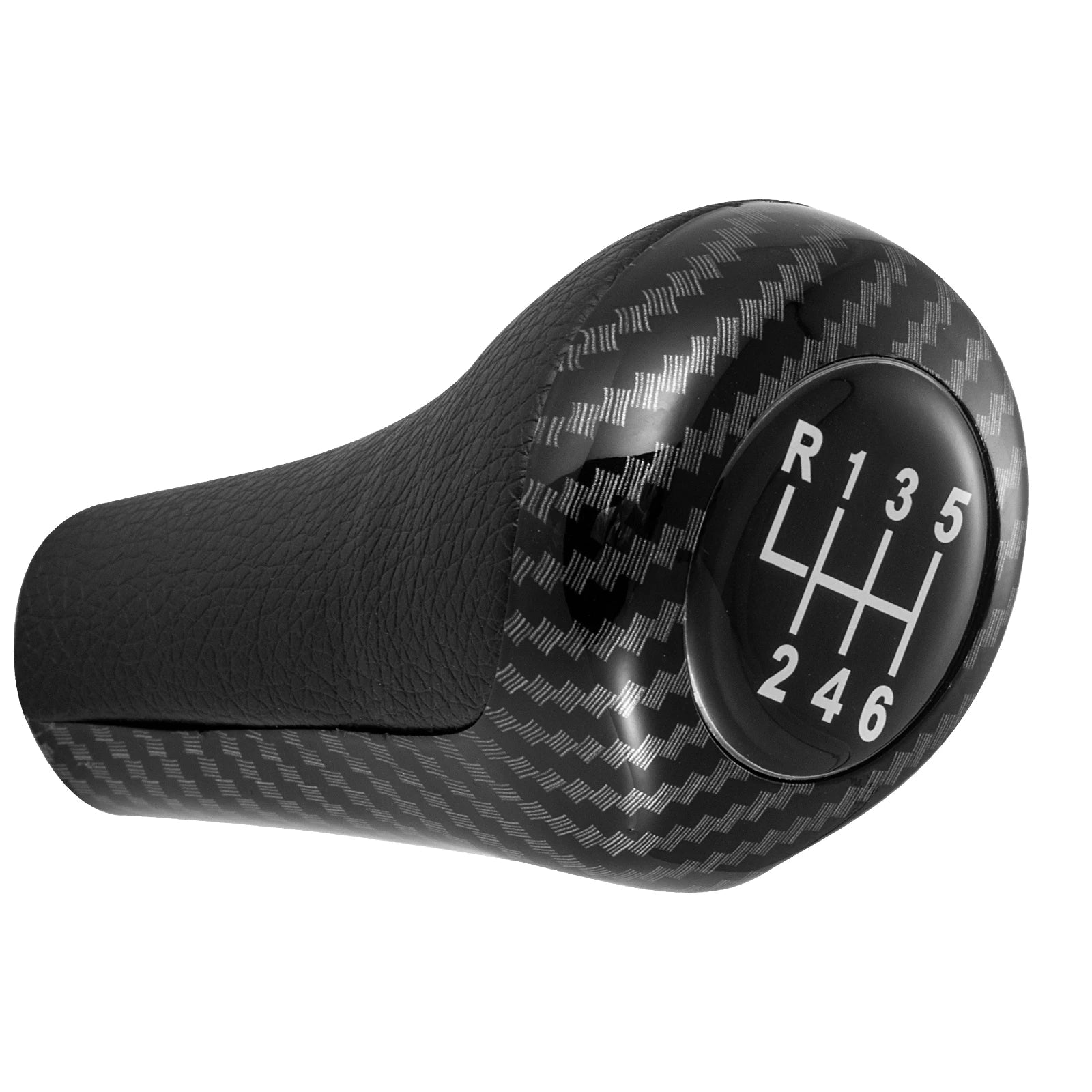 Pommeau de Levier de Vitesses 5/6 Vitesses pour BMW Série 1/3/5/6, X1 à X5 – Modèles E46, E60, E90, E84, etc. HushBimmer