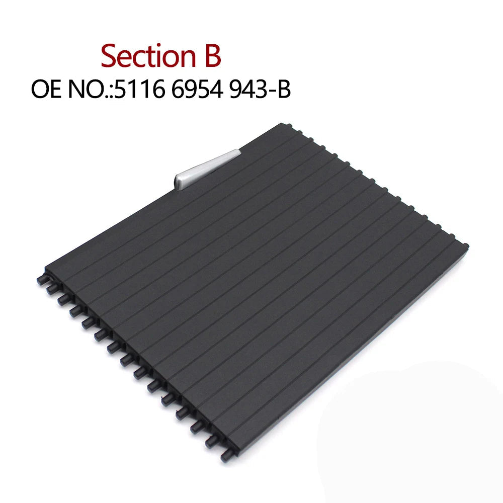 Couvre-Porte-Gobelet Rideau Central Avant/Arrière – BMW X5 X6 E70 E71 E72 (2007–2014) HushBimmer