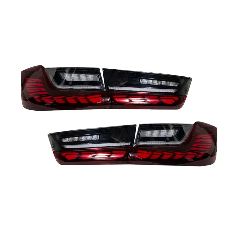 Paire de Feux Arrière LED – BMW Série 3 G20 / G28 / G80 (2019–2023) HushBimmer