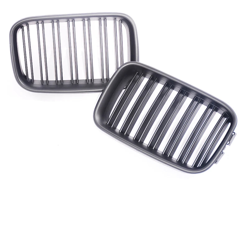 Calandre Double Lame M Style – BMW Série 3 E36 Pre-LCI (1992–1996) – Couleur M, Carbone Mat ou Noir Brillant HushBimmer