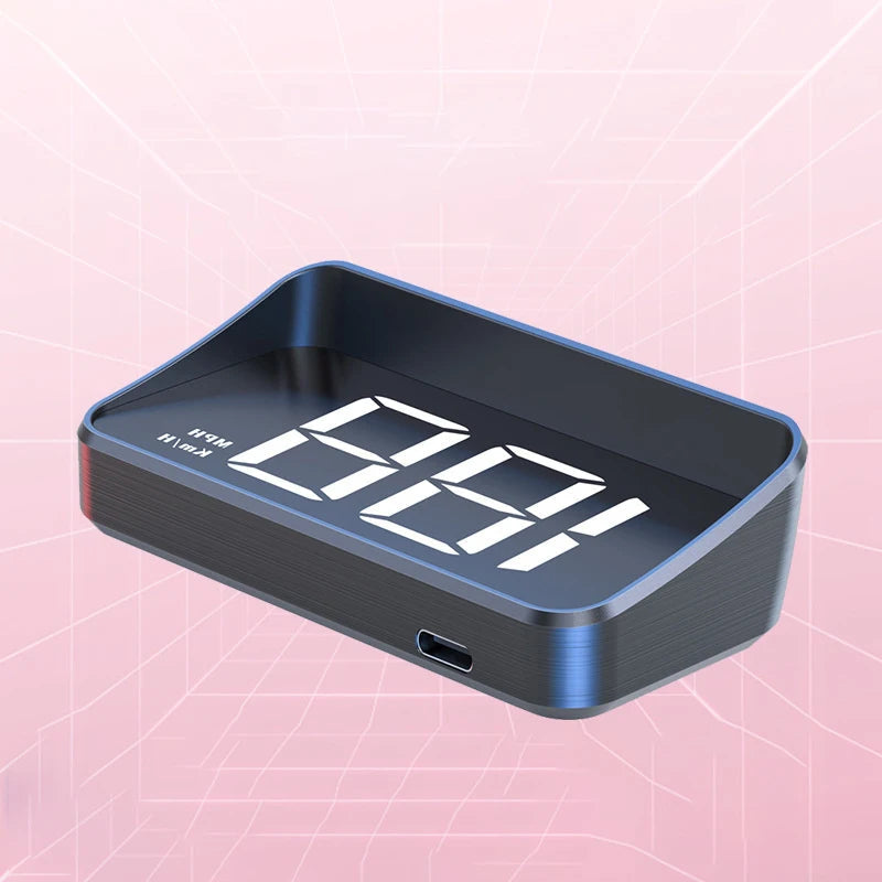 Affichage Tête Haute GPS – Compteur Digital KM/H Projeté sur Pare-Brise HushBimmer