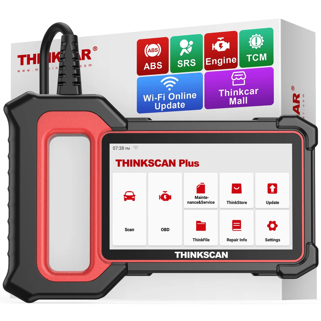 THINKCAR Thinkscan Plus S5 – Scanner OBD2 Multisystèmes ABS/SRS/ECM/TCM | Diagnostic Auto VIN | Wifi | HushBimmer