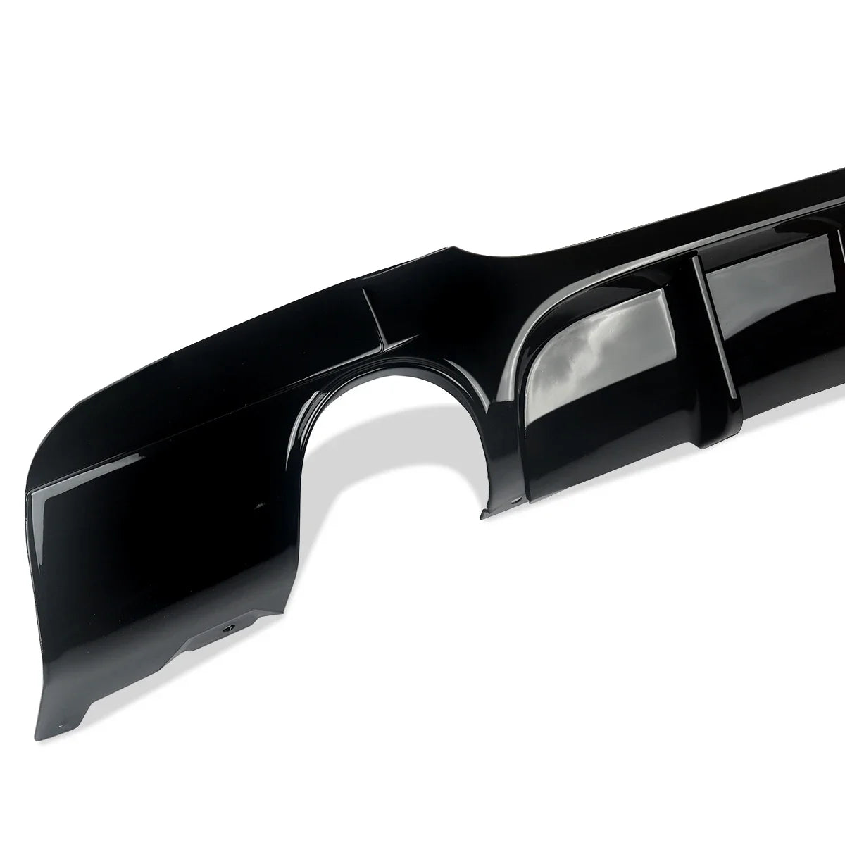 Diffuseur Arrière BMW Série 3 E90 E91 M Sport 2005–2012 – Style MP ABS Noir - HushBimmer