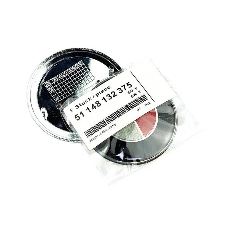 Emblème Avant / Arrière & Volant – 45 / 74 / 82 mm – Pour BMW Série 1, 2, 3, 5, X1, X3, X5, X6 (E30–E70)