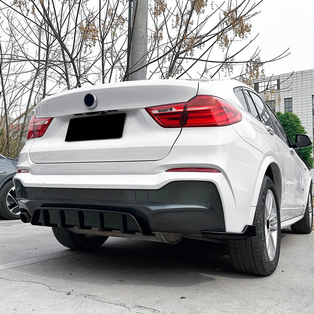 Diffuseur Arrière BMW X4 F26 (2014–2018) – Finition Noir Brillant ou Carbone