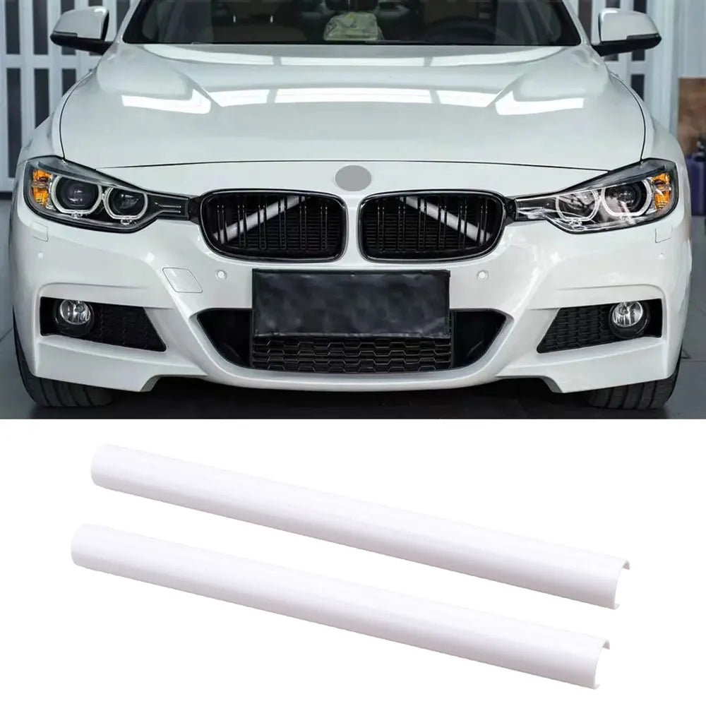 2PCS Barres Décoratives M Sport – Grille Avant BMW Séries F HushBimmer