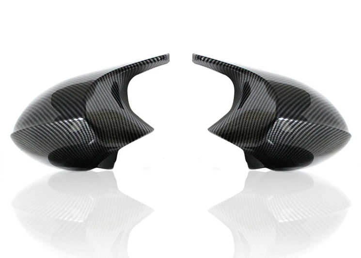Coques Rétroviseurs M3 Style Noir Brillant – BMW Série 1 E81 E82 E87 E88 & Série 3 E90 E91 E92 E93 PRE-LCI – Paire Gauche + Droite HushBimmer