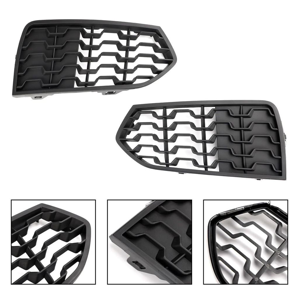 Grilles antibrouillard nid d’abeille – BMW Série 2 F22/F23 (2012–2019) HushBimmer