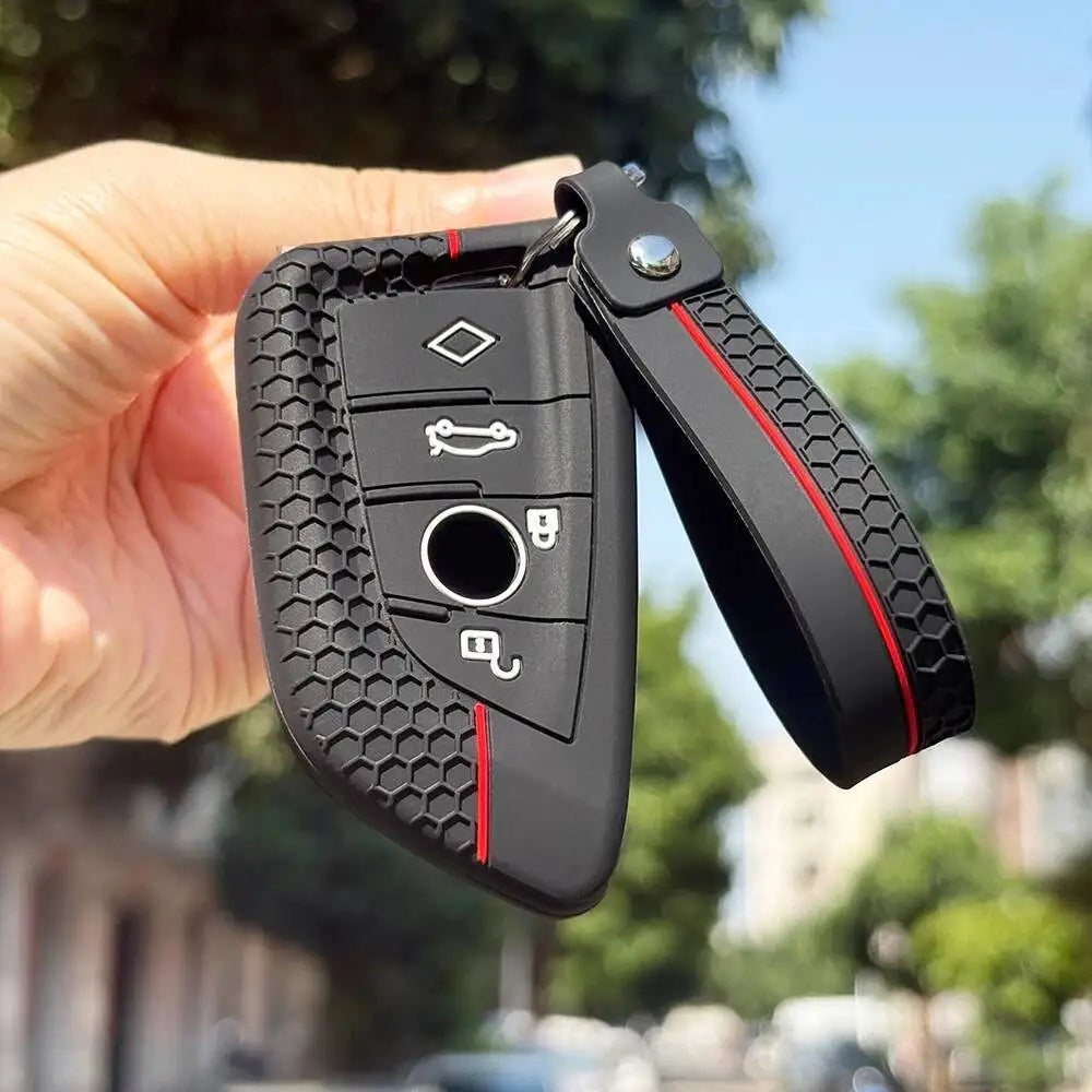 Coque de Clé BMW en Silicone – Protection Souple – Série 1 à 7, X, i, M - HushBimmer