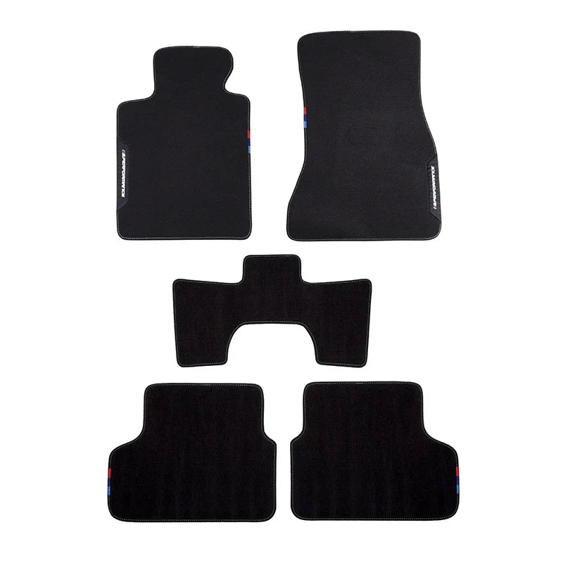 Tapis de Sol en Velours M Performance – Confort Haut de Gamme pour BMW Séries & SUV - HushBimmer