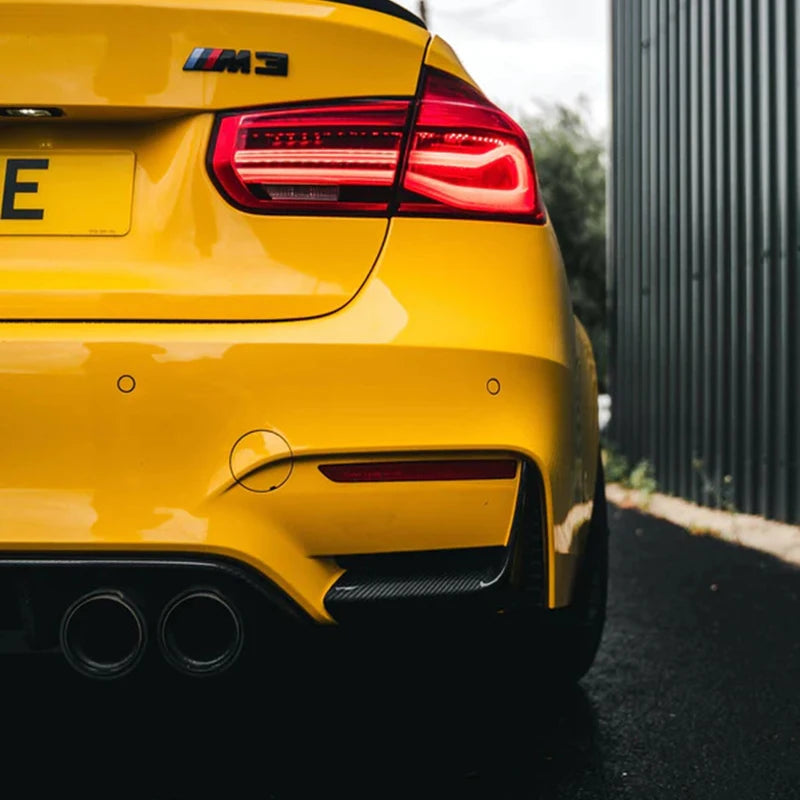 Lame de Pare-Chocs Arrière – Style Sport pour BMW M3 F80 / M4 F82 F83 (2014–2020) HushBimmer