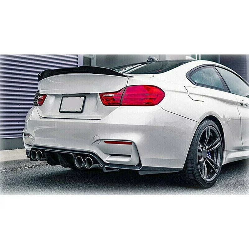 Diffuseur Arrière BMW M3 F80 / M4 F82 (2015–2020) – Finition Noir Brillant ou Carbone