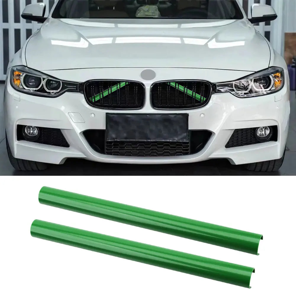 2PCS Barres Décoratives M Sport – Grille Avant BMW Séries F HushBimmer