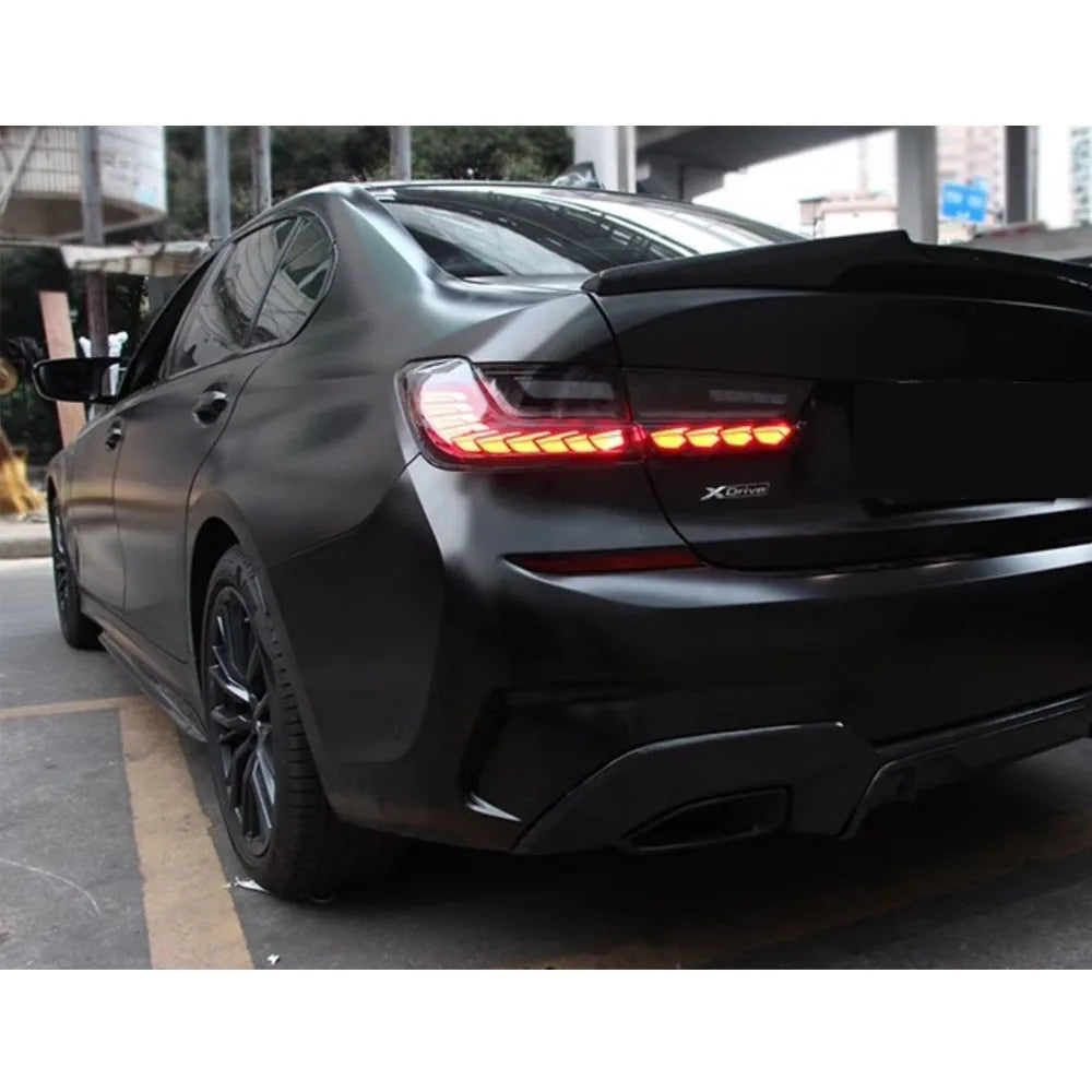 Paire de Feux Arrière LED – BMW Série 3 G20 / G28 / G80 (2019–2023) HushBimmer