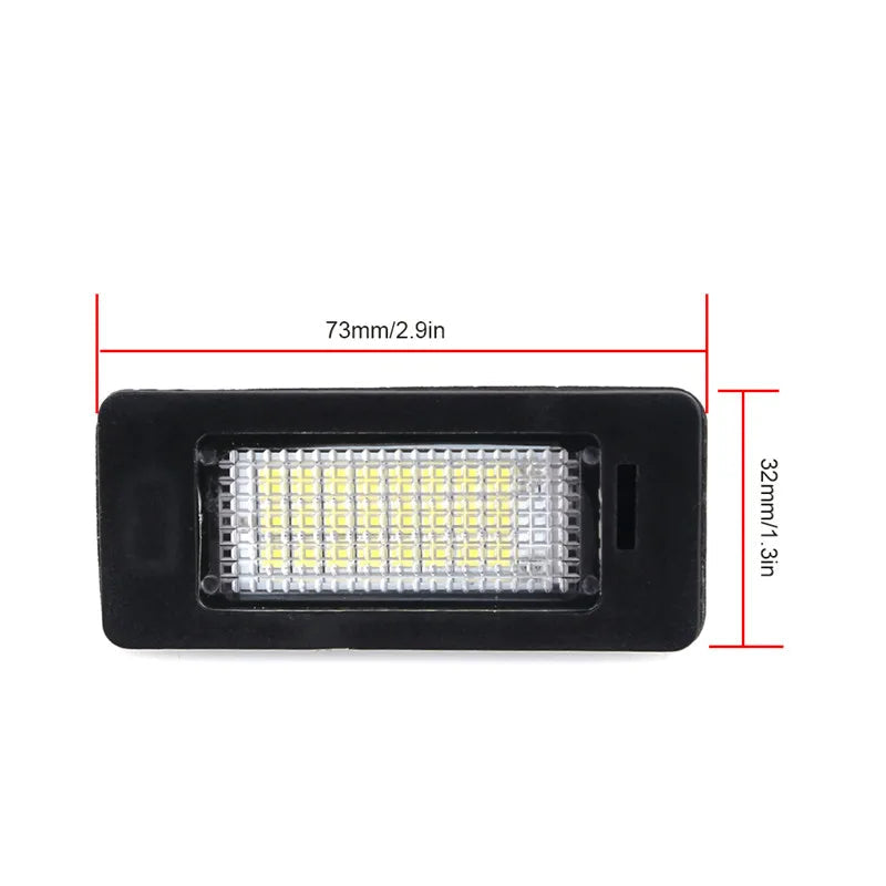 Paire de Feux de Plaque LED 6000K – BMW Série 1/3/5 E39 E60 E90 E91 E92 E93 E61 E70 HushBimmer