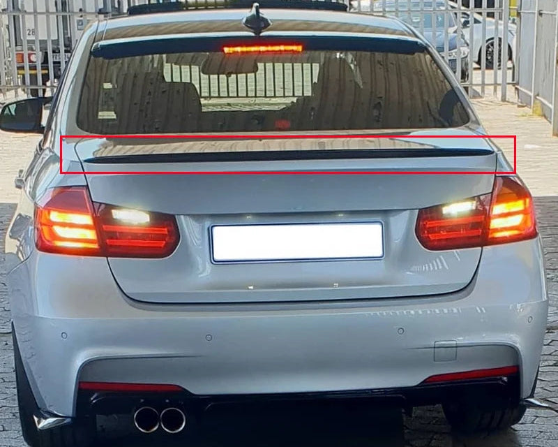 Spoiler de Coffre Arrière – BMW Série 3 F30 (320i / 328i / 335i) HushBimmer