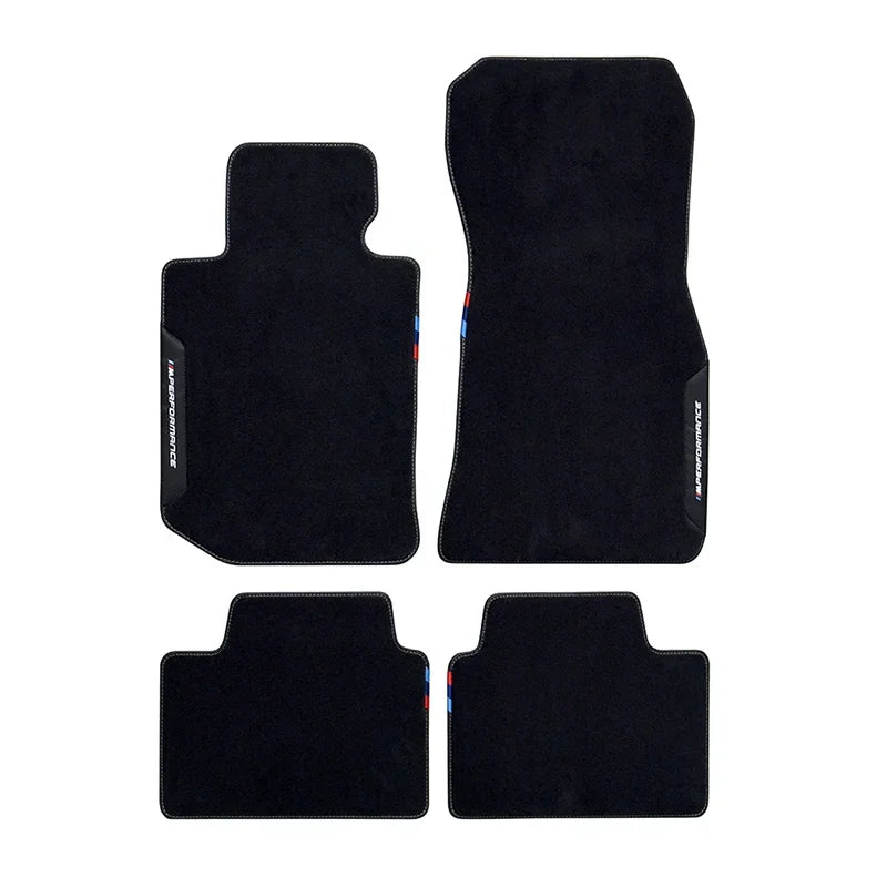 Tapis de Sol en Velours M Performance – Confort Haut de Gamme pour BMW Séries & SUV HushBimmer