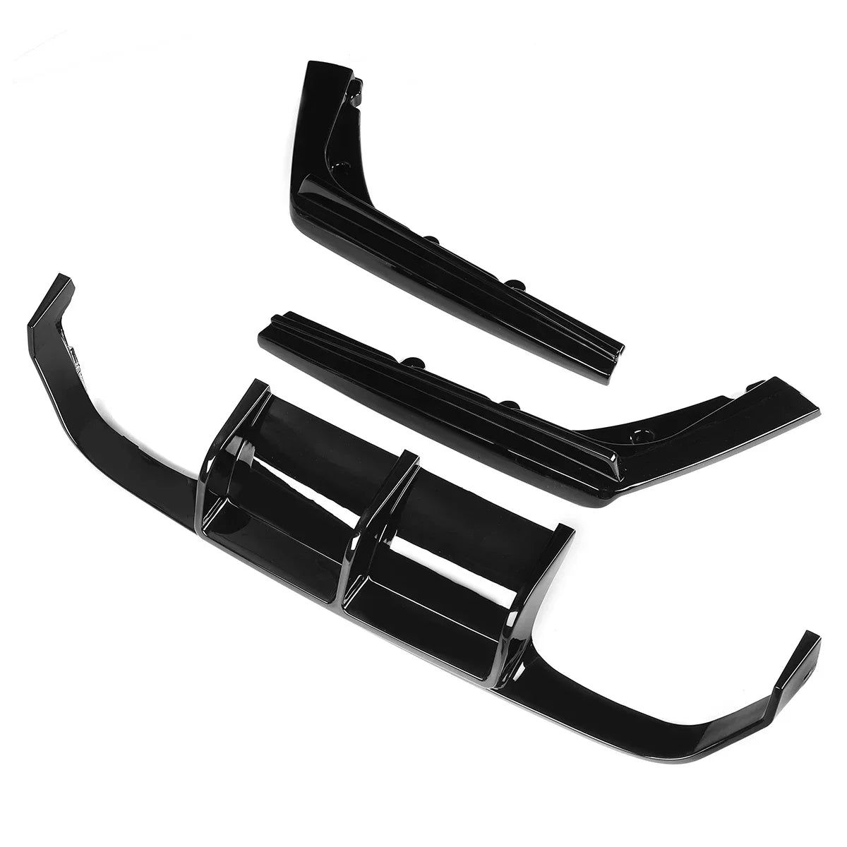 Diffuseur Arrière BMW M3 F80 / M4 F82 F83 2015–2020 – Splitters & Coins Look Carbone - HushBimmer