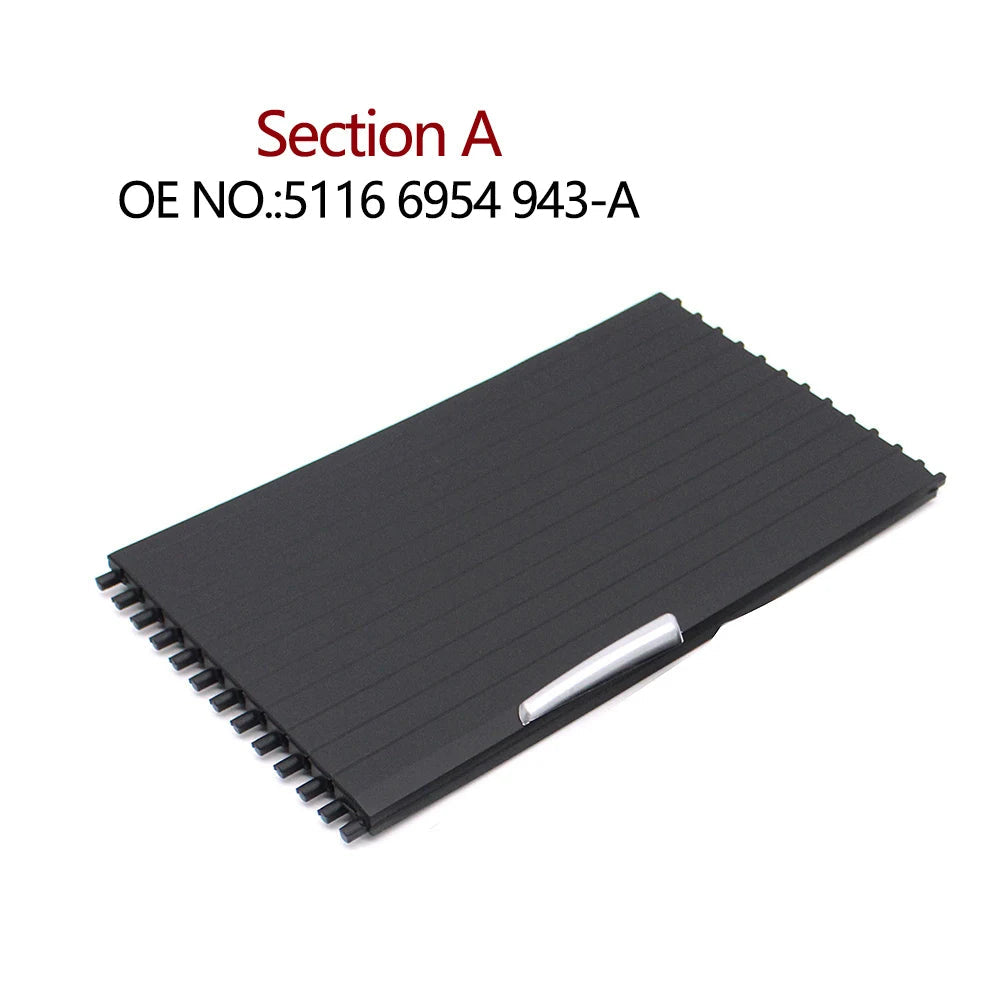 Couvre-Porte-Gobelet Rideau Central Avant/Arrière – BMW X5 X6 E70 E71 E72 (2007–2014) HushBimmer