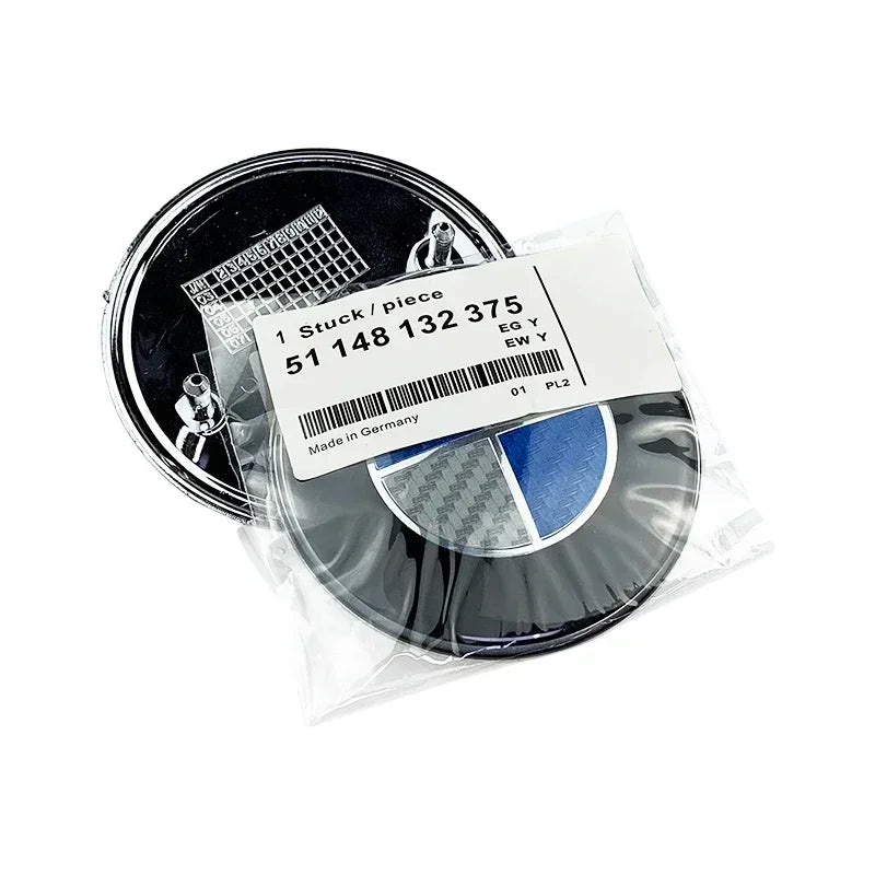 Emblème Avant / Arrière & Volant – 45 / 74 / 82 mm – Pour BMW Série 1, 2, 3, 5, X1, X3, X5, X6 (E30–E70)