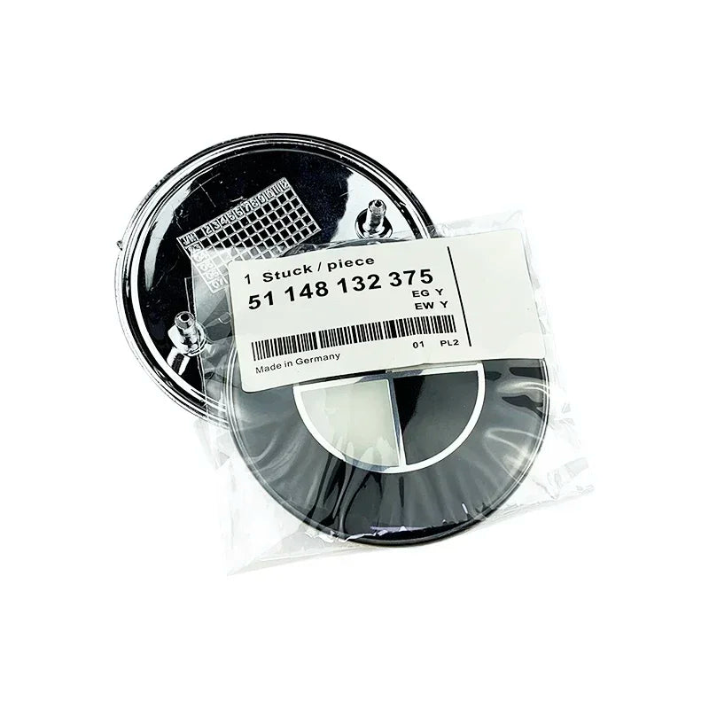 Emblème Avant / Arrière & Volant – 45 / 74 / 82 mm – Pour BMW Série 1, 2, 3, 5, X1, X3, X5, X6 (E30–E70)