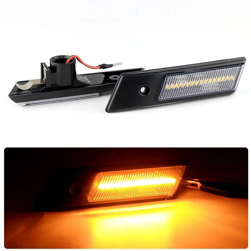 Clignotants LED Dynamiques – Feux Latéraux Séquentiels Pour BMW E30 E32 E34 E36 (1990-1996) HushBimmer