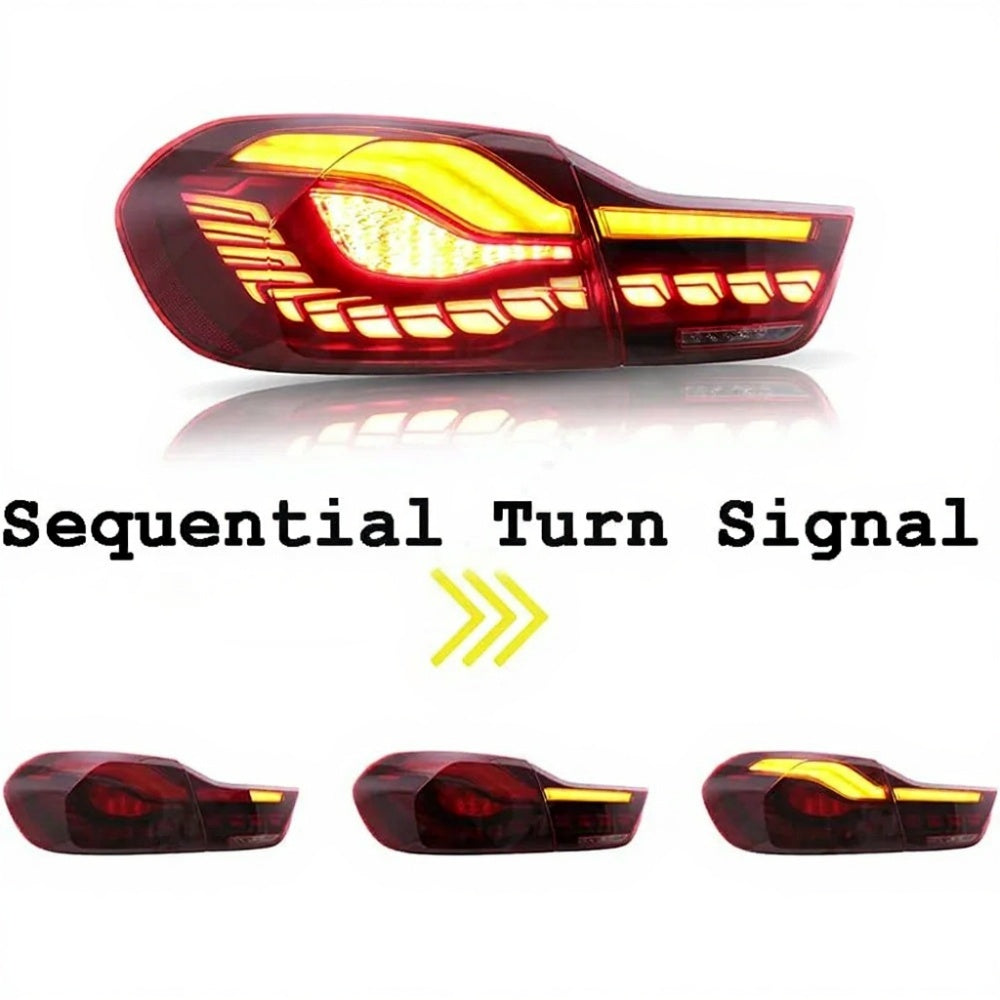 Feux arrière OLED – BMW Série 4 F32/F33/F36 & M4 F82/F83 (2014–2020) HushBimmer