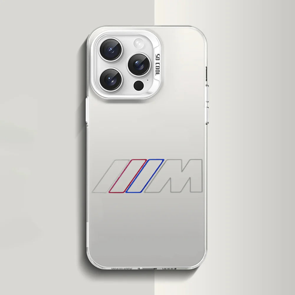 Coque iPhone ///M Transparent – Style BMW Sport HushBimmer