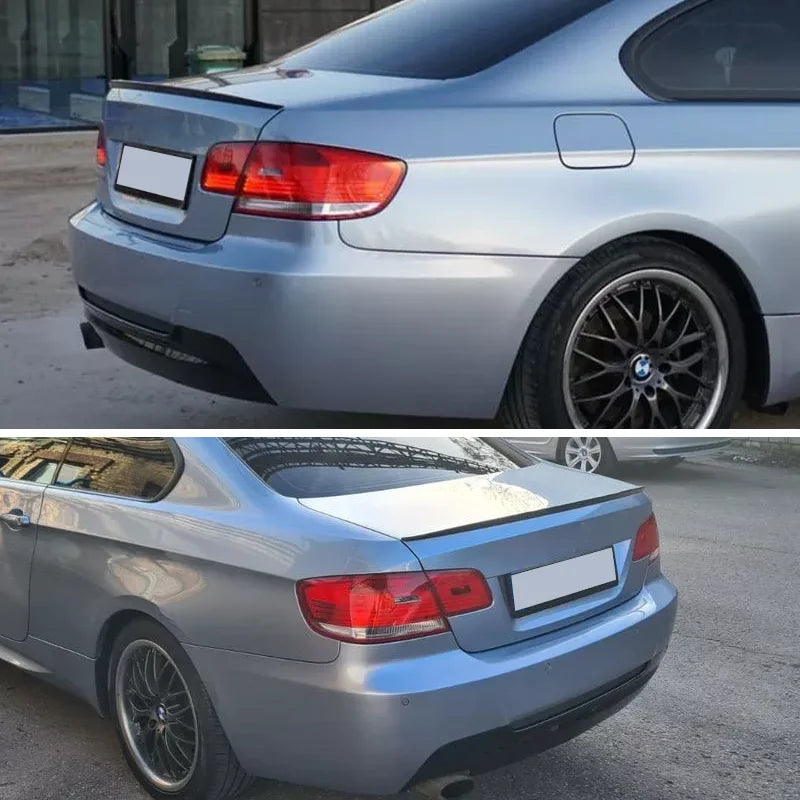 Spoiler de Coffre pour BMW Série 3 E92 Coupé (2007-2013) – Noir Brillant HushBimmer