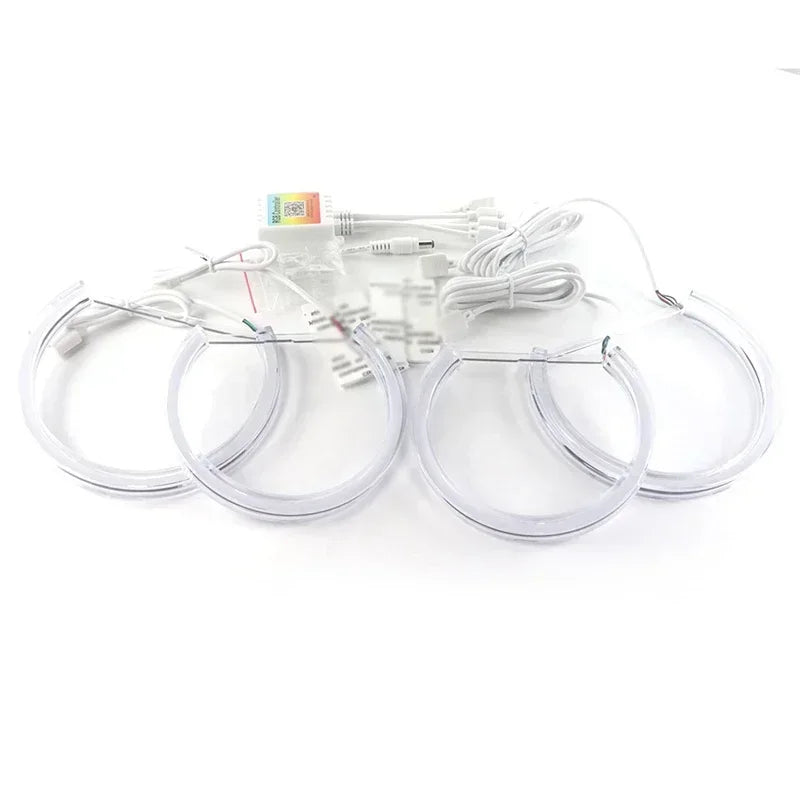 Angel Eyes LED Multicolores – Contrôle App – BMW Série 3 / 5 / 7 (E36 E38 E39 E46) HushBimmer