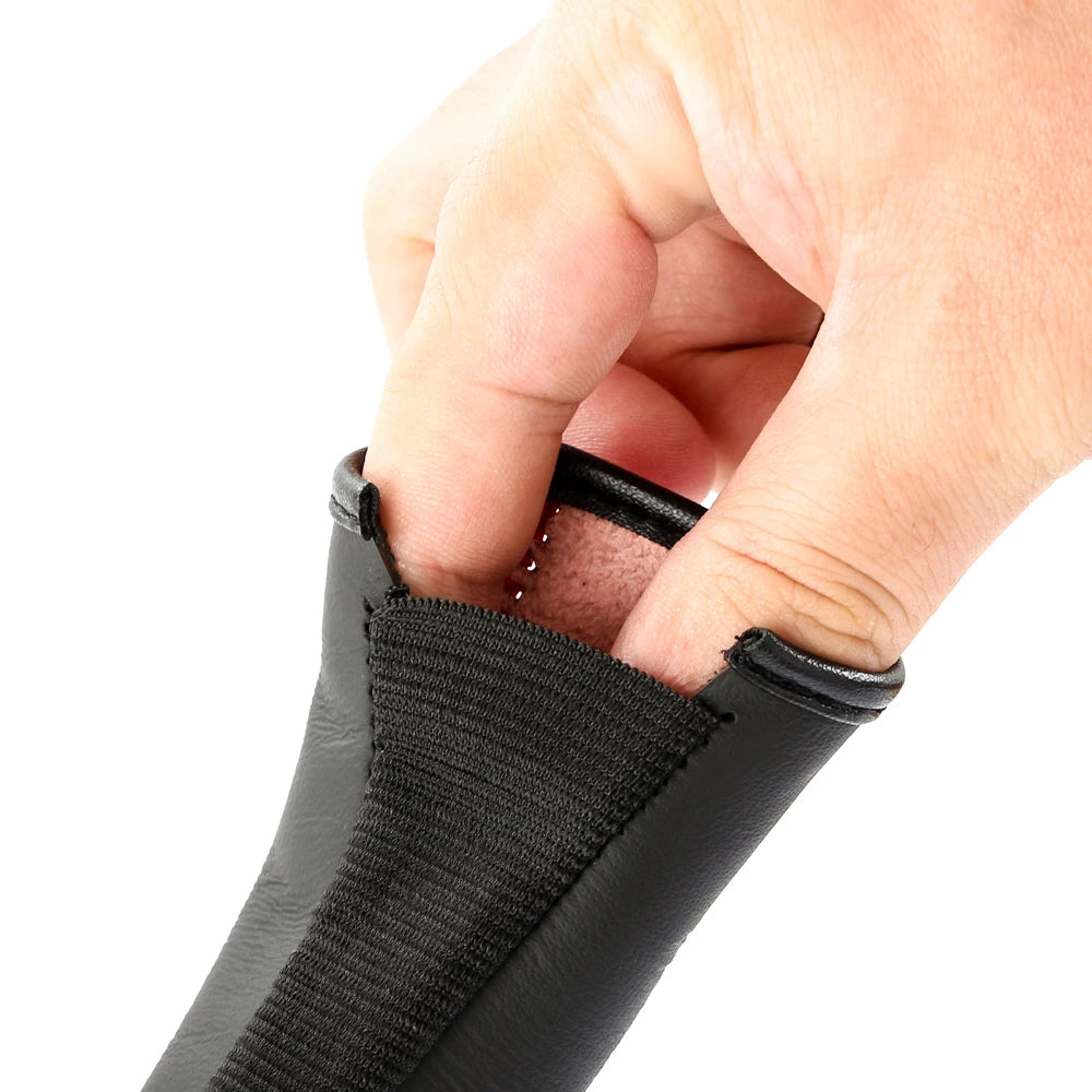 Cache Frein à Main en Cuir Écologique Look Carbone – Accessoire de Protection Intérieur Universel HushBimmer