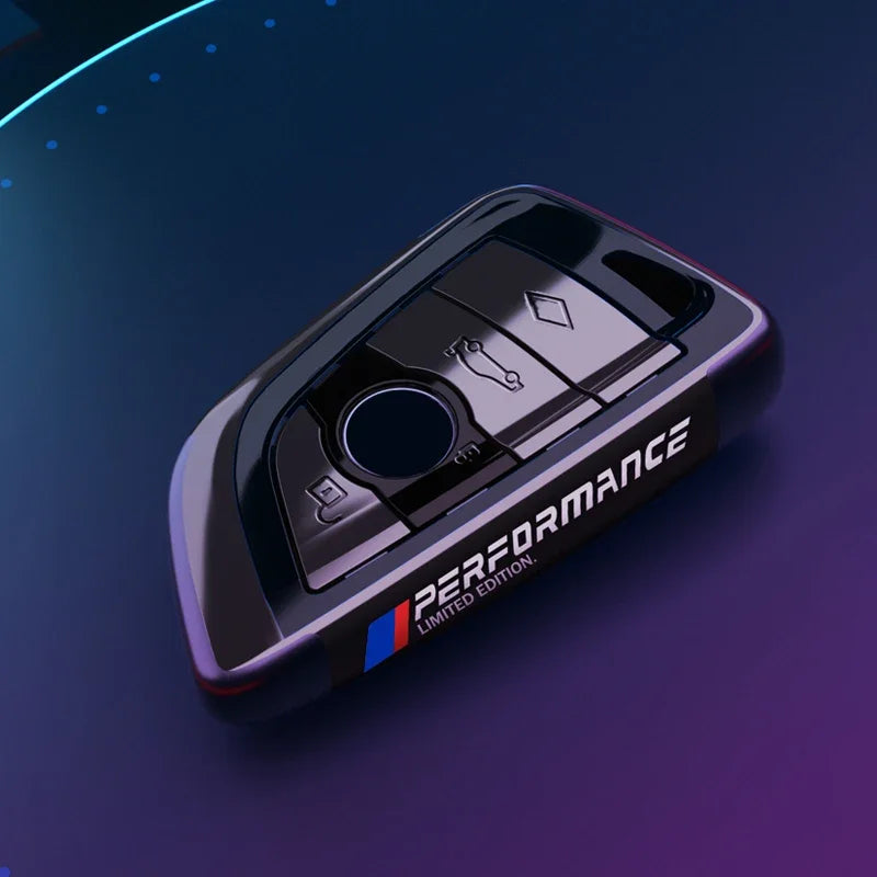 Coque de Clé BMW Finition Chrome PC – Série 3, 5, 7, X1 à X6 (G20, G30, G01, G05) - HushBimmer