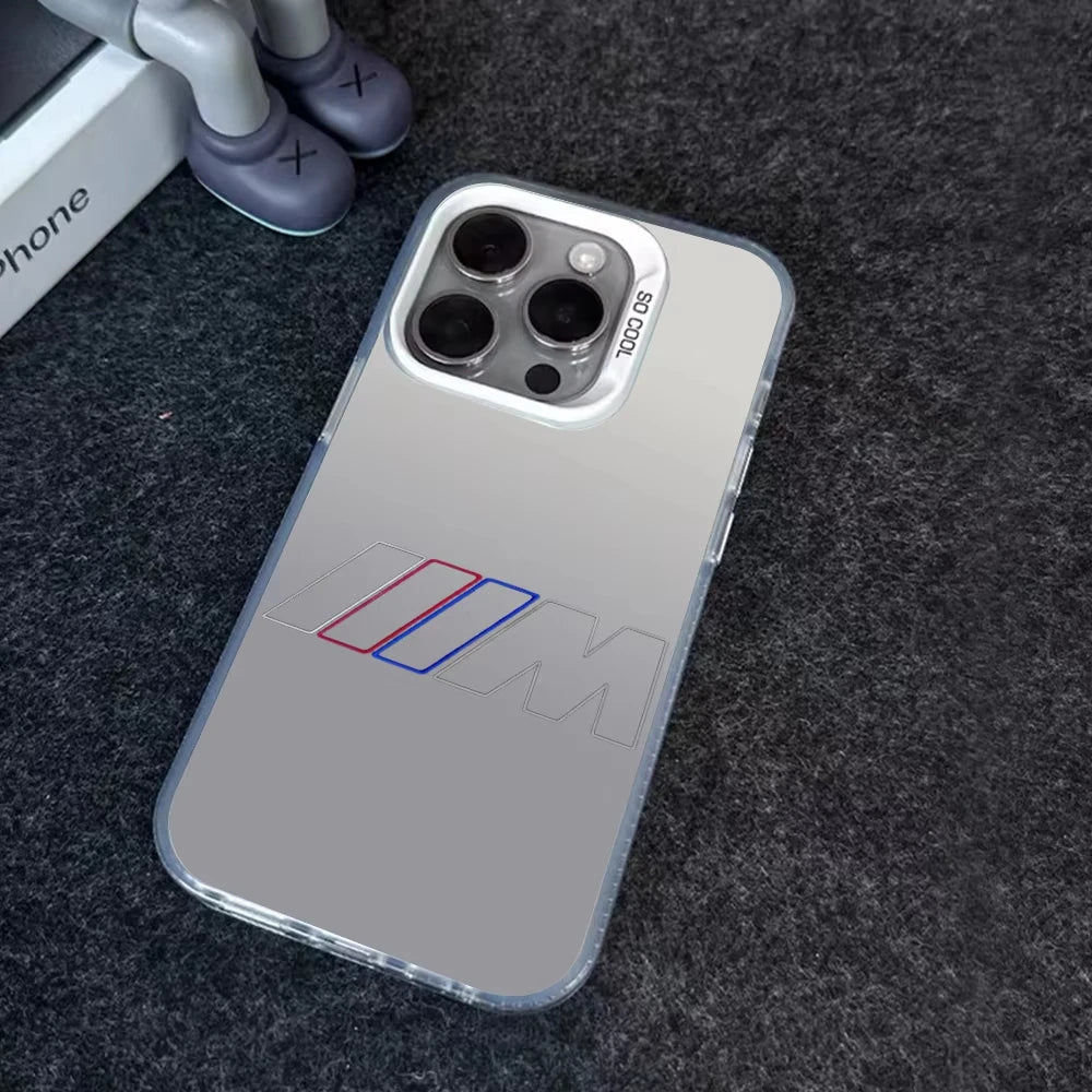Coque iPhone ///M Transparent – Style BMW Sport HushBimmer