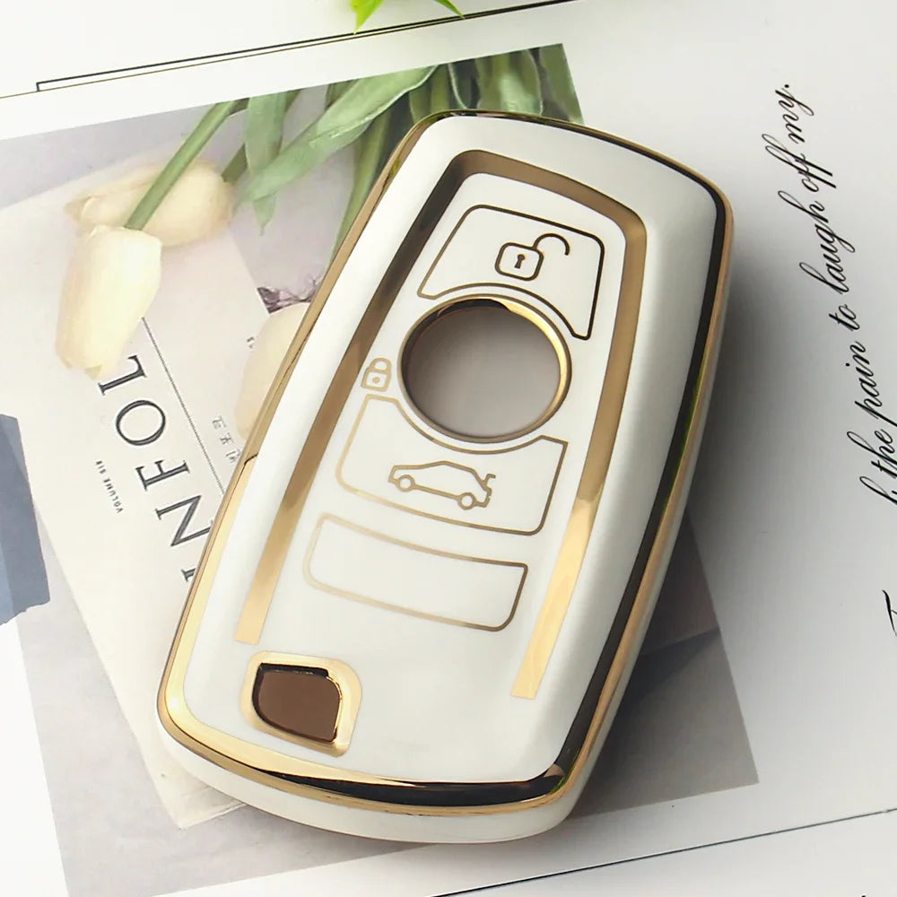 Coque de Clé BMW en TPU Souple – Protection Télécommande – Série 1 à 7, X, Z4 - HushBimmer