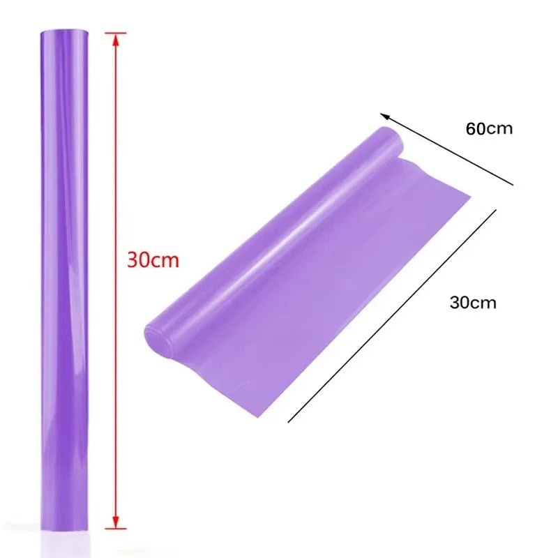 Film Vinyle Protecteur & Teinté pour Phares / Feux – 30x60 cm – 13 Couleurs Disponibles HushBimmer