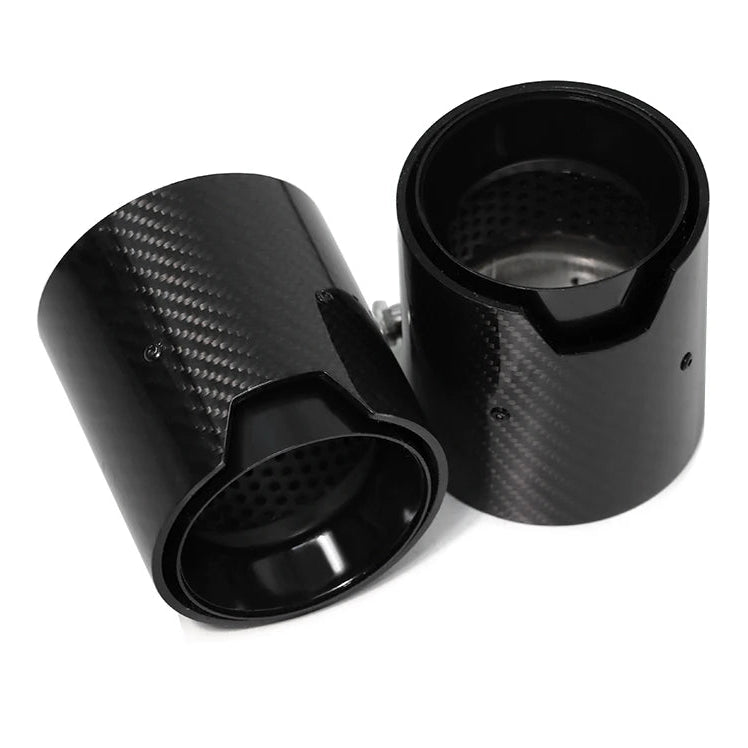Embout d'échappement M Performance en fibre de carbone pour BMW 3 Series G20 G21 (320D, 330i, 320i) - Remplacement du silencieux HushBimmer