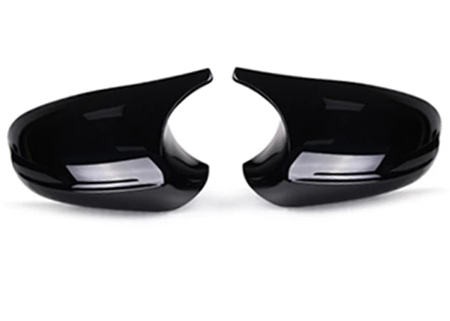 Coques Rétroviseurs M3 Style Noir Brillant – BMW Série 1 E81 E82 E87 E88 & Série 3 E90 E91 E92 E93 PRE-LCI – Paire Gauche + Droite HushBimmer