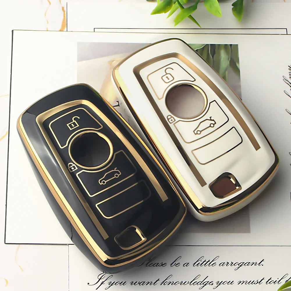 Coque de Clé BMW en TPU Souple – Protection Télécommande – Série 1 à 7, X, Z4 - HushBimmer