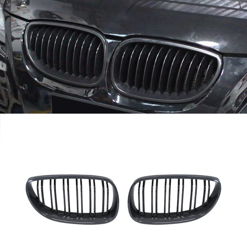 Grille Avant Sport Glossy pour BMW Série 5 E60/E61 & M5 (2004-2009) HushBimmer