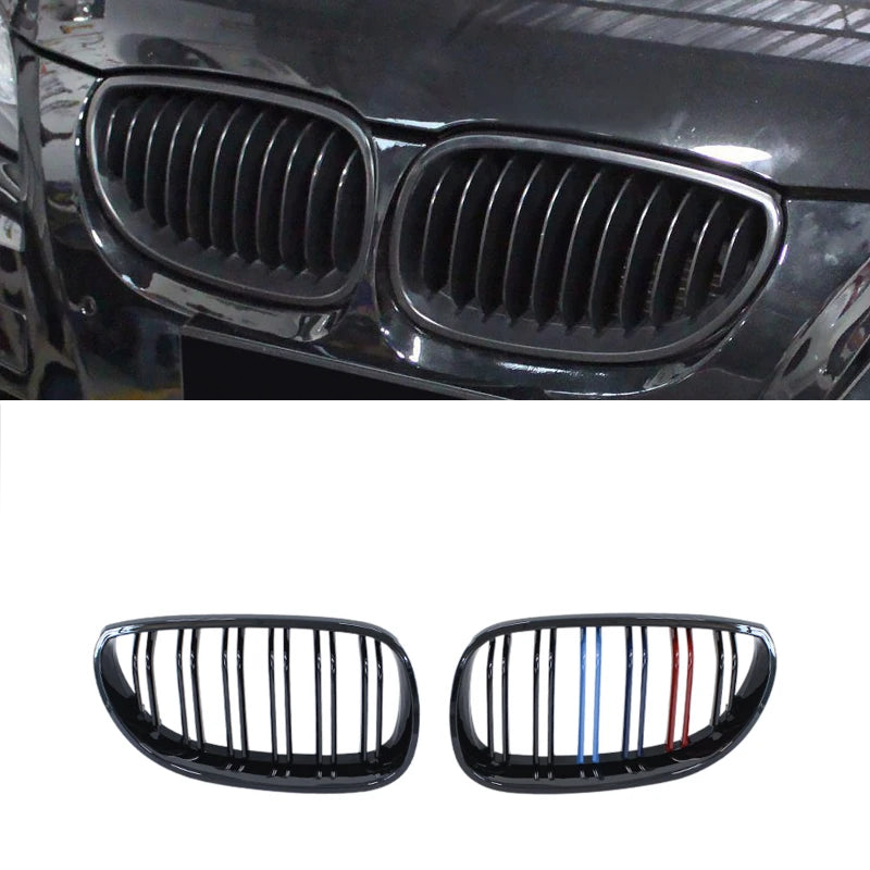 Grille Avant Sport Glossy pour BMW Série 5 E60/E61 & M5 (2004-2009) HushBimmer