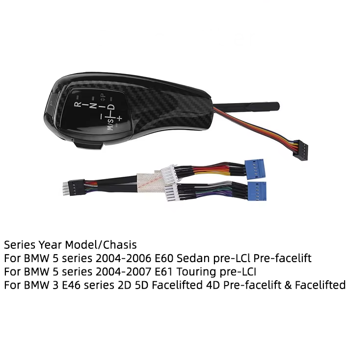 Pommeau de vitesse LED – BMW Série 1, 3, 5 & 6 (Automatique) HushBimmer